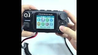 Anysecu M-9900 4G LTE POC + VHF/UHF Dual Mode Mobile Radio – 25W Real PTT Ham Radio