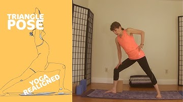 Modify your Yoga Pose - Triangle