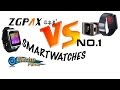 No.1 G2 Vs ZGPAX Smartwatches: Comparison of 5 the best Chinese Watchphones-Smartwatches