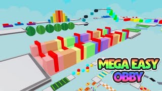 Roblox - mega easy full 525 stage (obby) _ gameplay