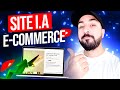 Crer un site ecommerce en 2024 avec lintelligence artificielle