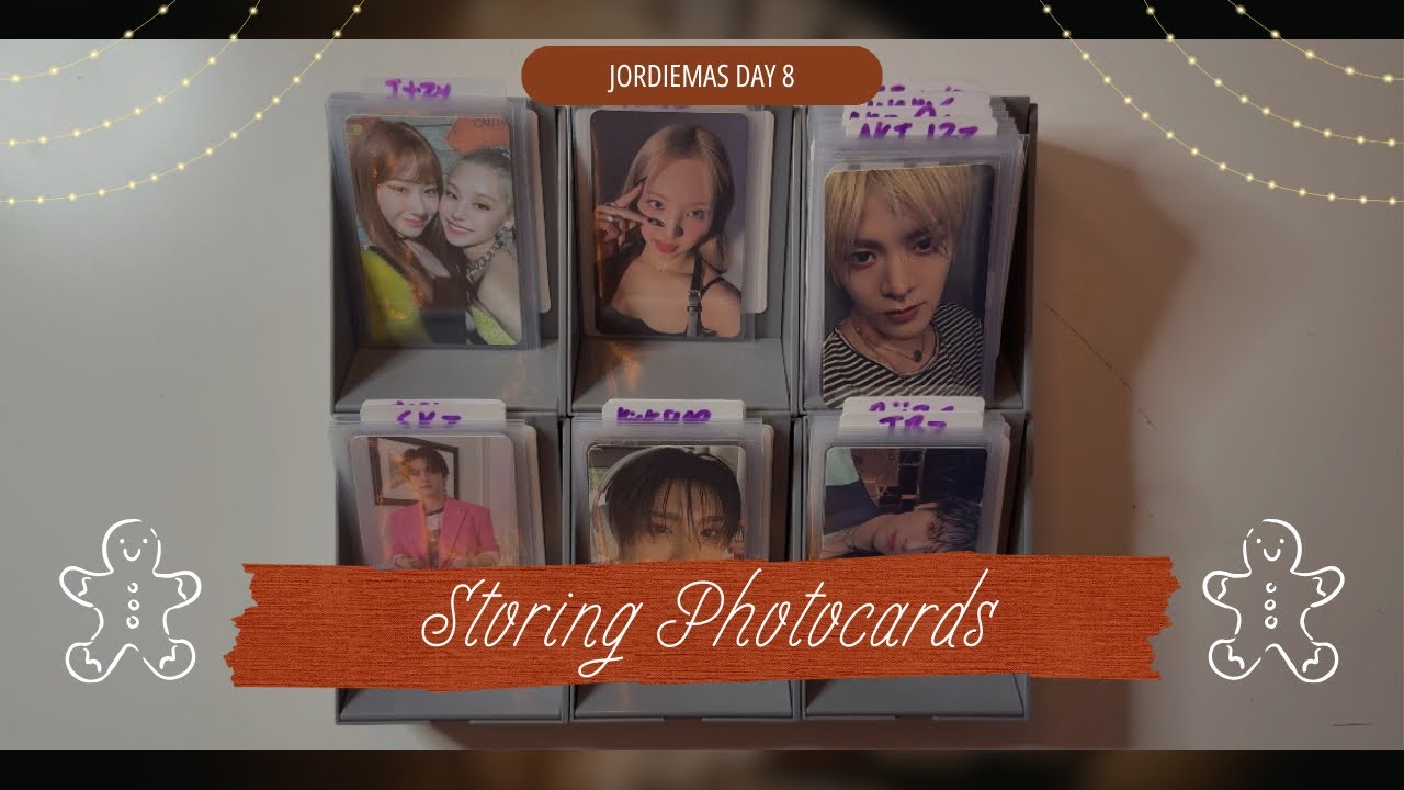 День 9 JordieMas | Хранение фотокарточек 21 | itzy, twice, nct, skz и другие