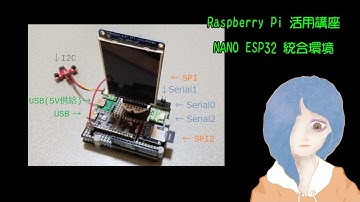 ラズパイ活用講座 NANO ESP32 統合環境