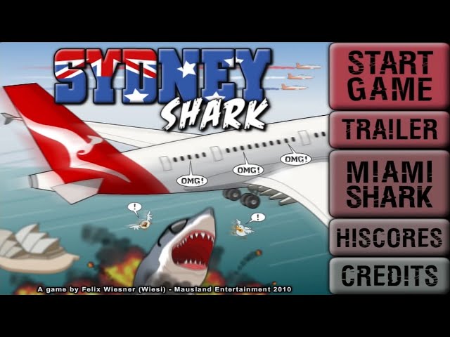 MIAMI SHARK GAME Flash Game Video 