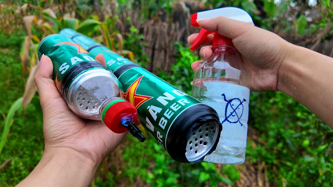 Chế Tạo Boga Đuổi Chuột Từ Lon Bia Nhặt Được Và Cái Kết
