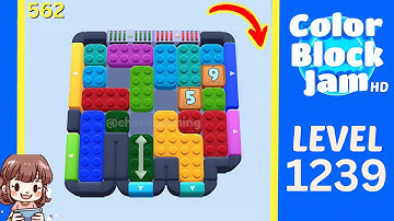 Color Block Jam Level 562 (1239) Solution Walkthrough