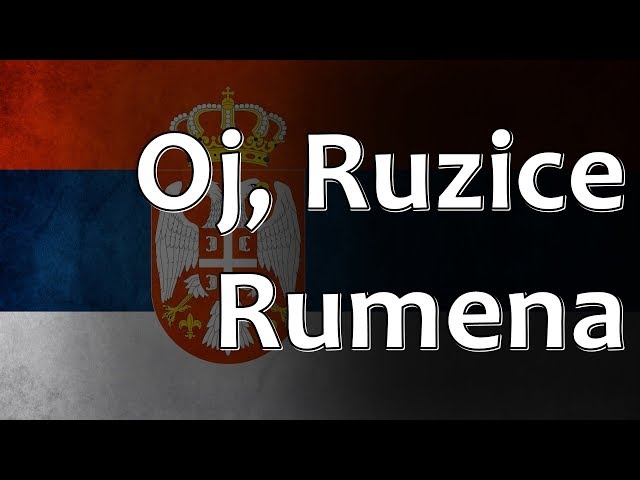 Cântec popular sârbesc - Oj, Ružice Rumena class=