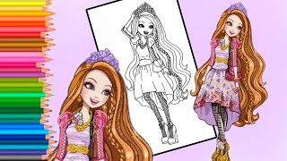 Ever After High coloring page | HOLLY O’ HAIR | coloring pages | संतोषजनक रंग