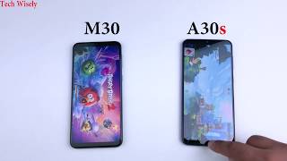 SAMSUNG M30 vs A30s | Speed Test & Size Comparison