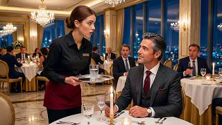 A Shy Waitress Served a Silent Billionaire Single Dad… Then He Spoke Her Native Language