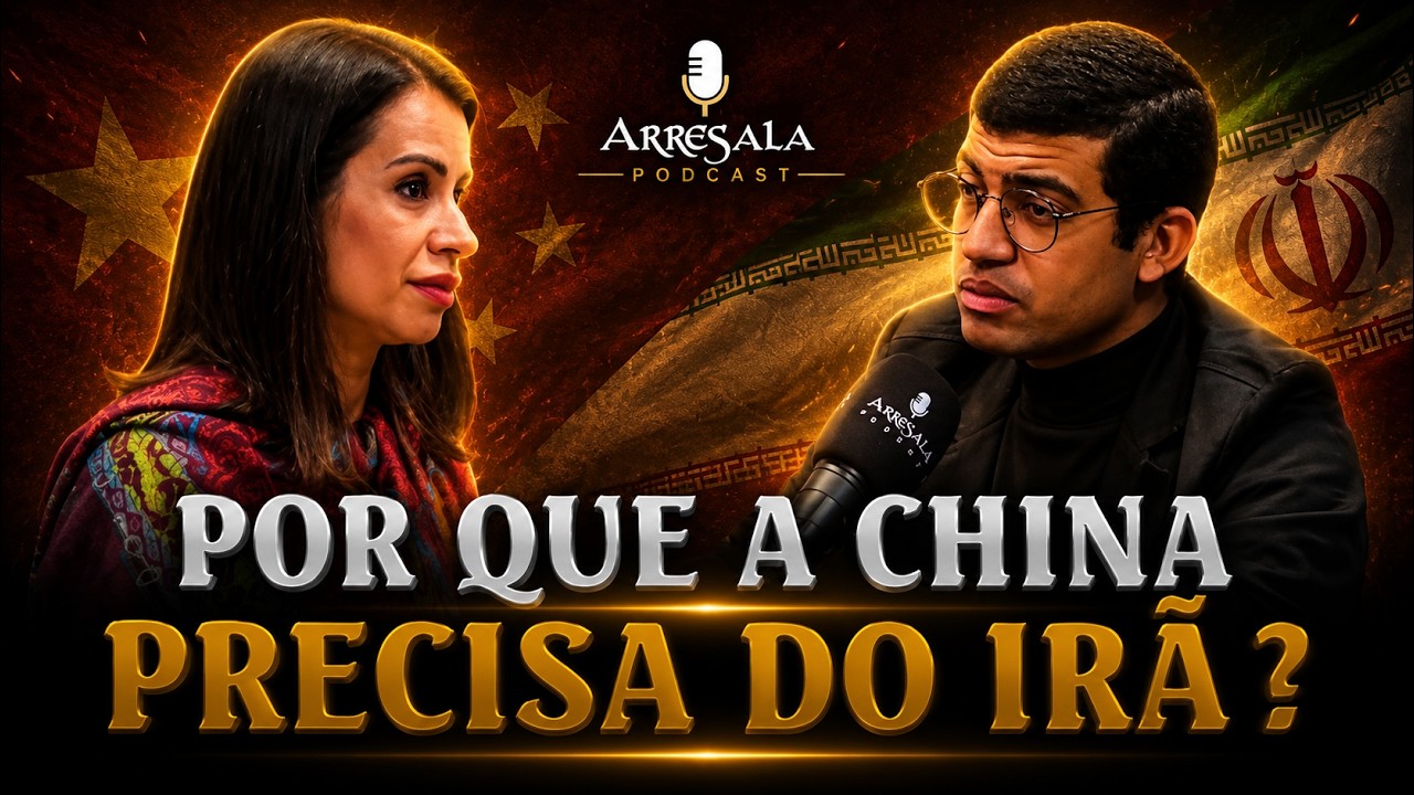 POR QUE A CHINA PRECISA DO IRÃ? // PHILIPE ALEXANDRE JUNQUEIRA - Arresala Podcast #74