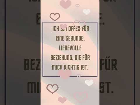 Tägliche Affirmation: Ich