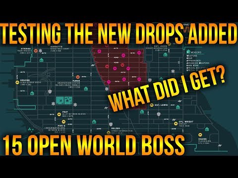 THE DIVISION | EASY FARM FOR CLASSIFIEDS AND EXOTICS IN OPEN WORLD | TESTING NEW LOOT POOL