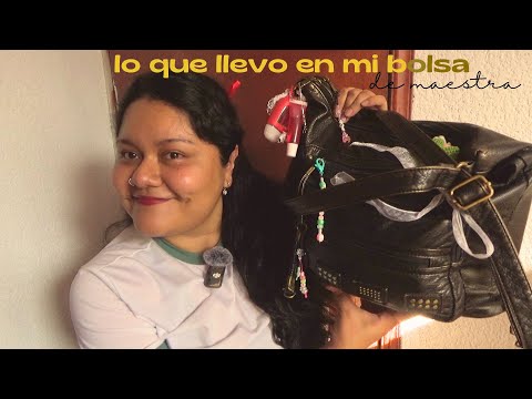 prepara conmigo MI BOLSA DE MAESTRA ⋆ 𐙚 ̊.