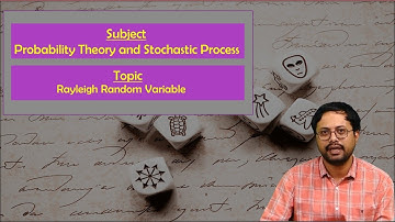 LEC20| PTSP | Rayleigh Random Variable By Dr. G.  Karthik Reddy