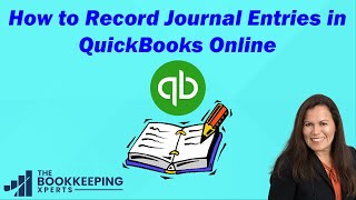 How to Record Journal Entries in QuickBooks Online