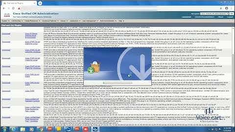 RTMT Installtion Voice Cart