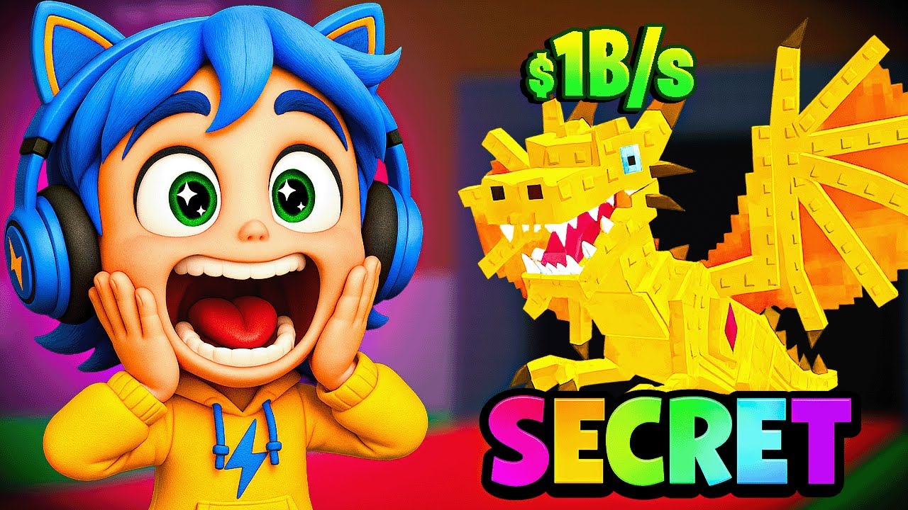 CONSEGUIMOS O NOVO BRAINROT SECRETO!? 🐲🦈 Roblox STEAL A BRAINROT