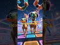 Goku + PJ Masks 💥 EDM Dance | Tiles Hop Game 🔥