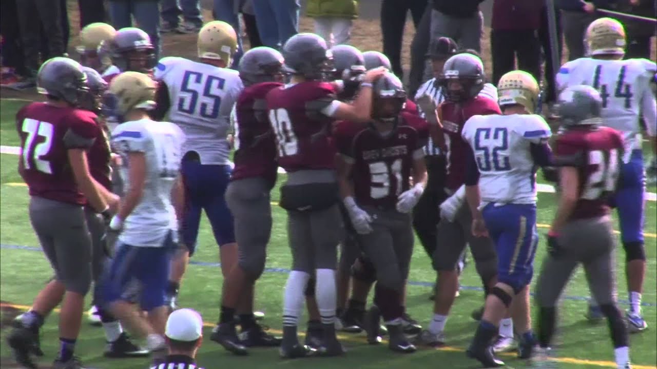 Westford Academy Thanksgiving Day Football Game Highlights 2015 YouTube