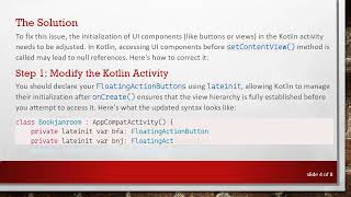 Resolving App Crashes When Launching Kotlin Activity from Java Activity Using Intent