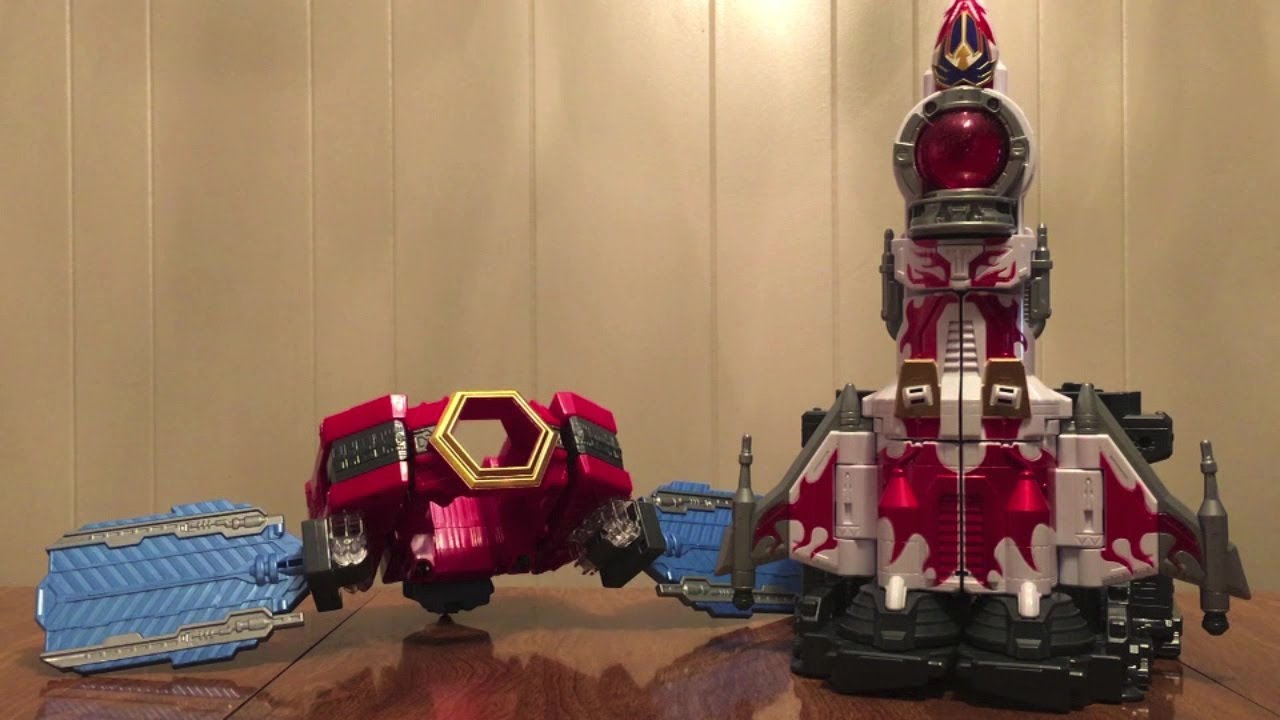 Uchu Sentai Kyuranger Kyutama Gattai 12 DX Gigant Houou Review