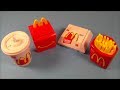 1999 FOOD FOOLERS SET OF 4 McDONALDS HAPPY MEAL KIDS TOYS VIDEO REVIEW