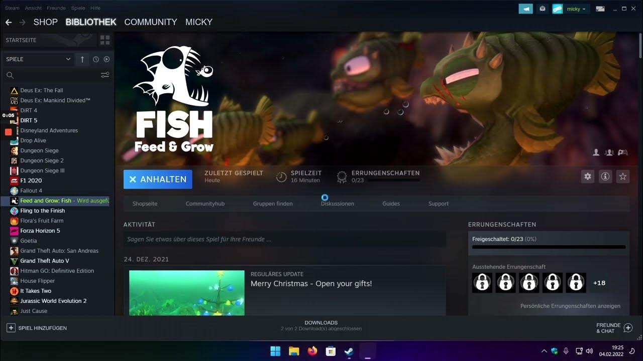 Feed and Grow: Fish - Update 0.14.1 - Steam News