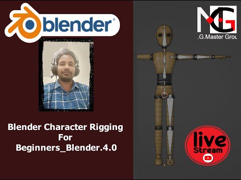 🔴 Blender Character IK FK Rigging _Blender.4.0_Pt-2 - YouTube
