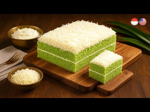 Eggless Pandan Cake Recipe