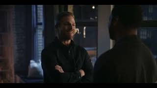 { FULL 4K 60FPS} Oliver and Diggle Reunite Scene | The Flash Final Series Season 9 Episode 9