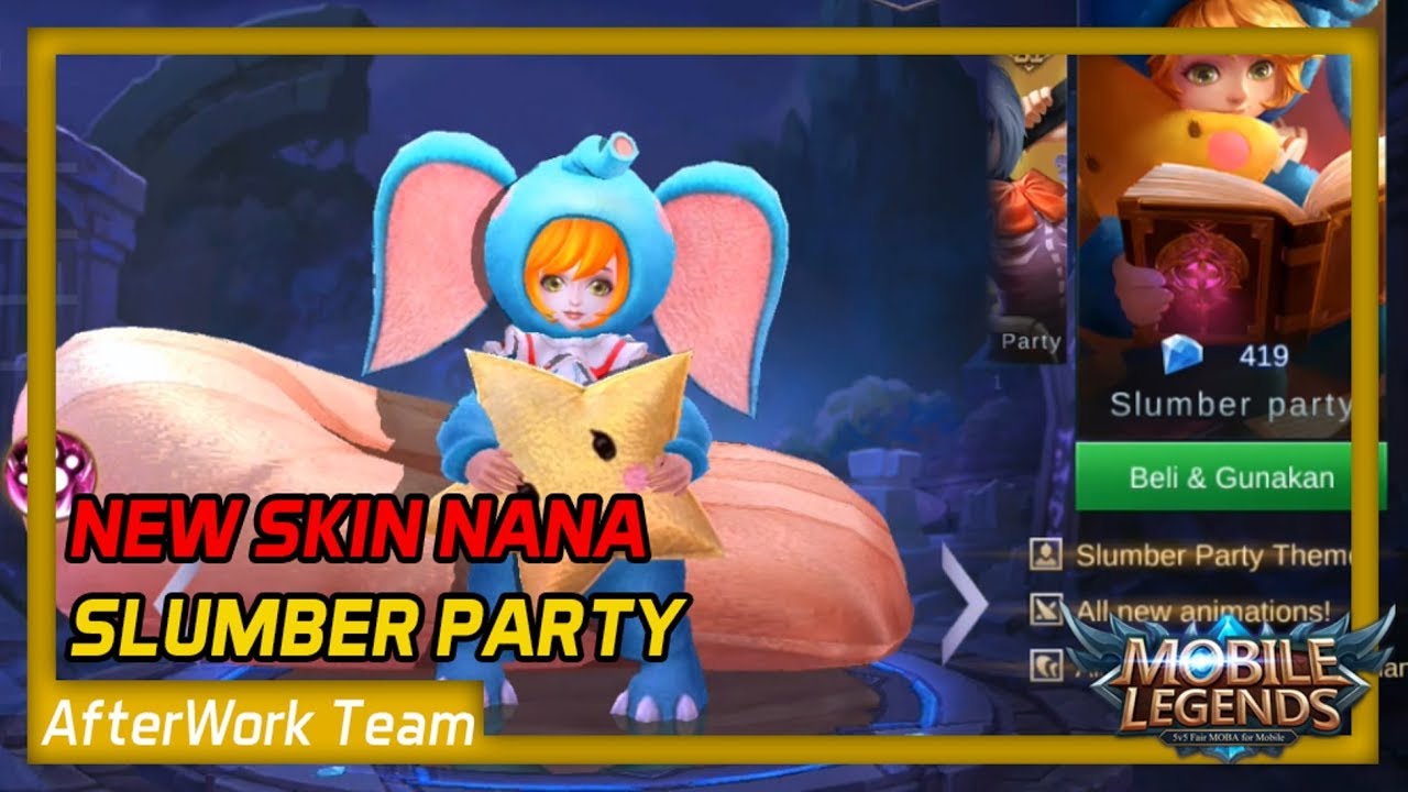 Hero Mobile Legends Nana Mage Support New Skin YouTube