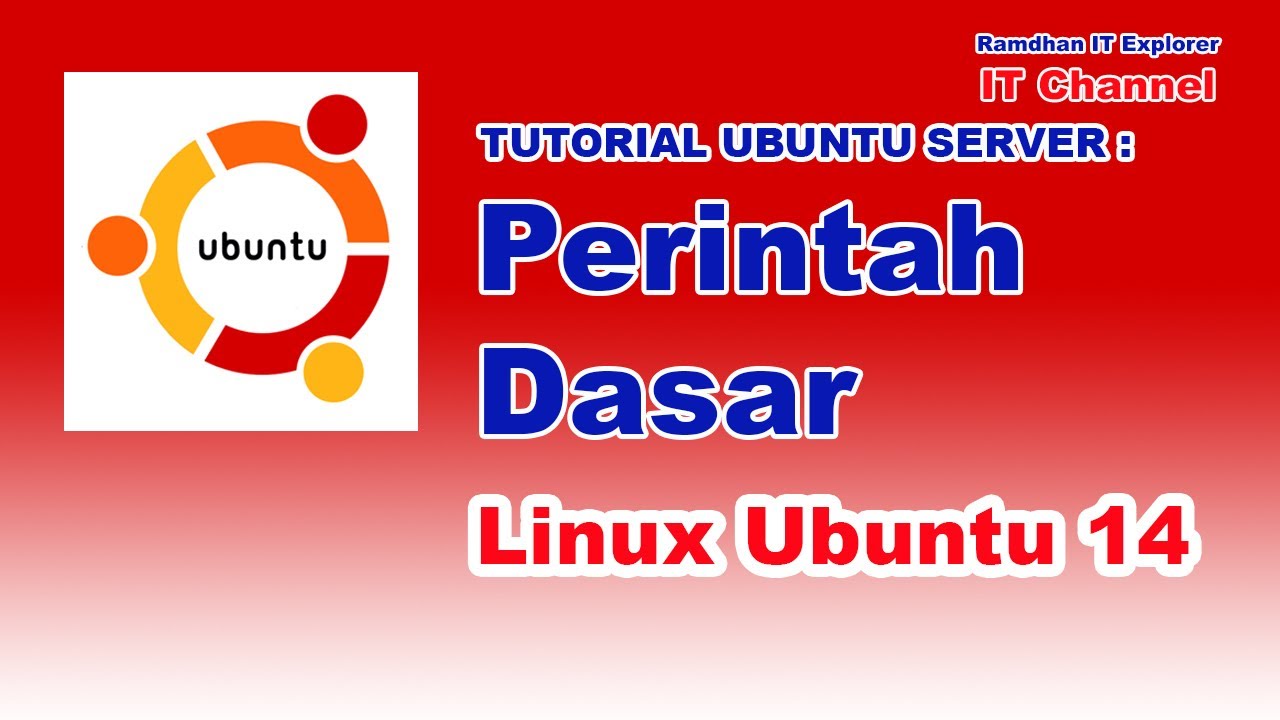 Perintah Dasar Linux Ubuntu - Tutorial Ubuntu Server - YouTube