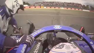 Alex Albon Silverstone Crash! F1 2022