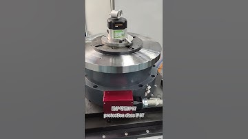 CNC Vertical Direct Drive Rotary Table——RTVS310A   #machine #factory  #cnc