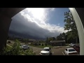 Shelf Cloud and Thunderstorm Time Lapse