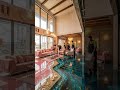 Luxury Pink Ocean Floor with River &amp; Fish  #epoxyfloor #viral #shorts