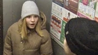 SHOCKING people in an elevator with beatbox #3