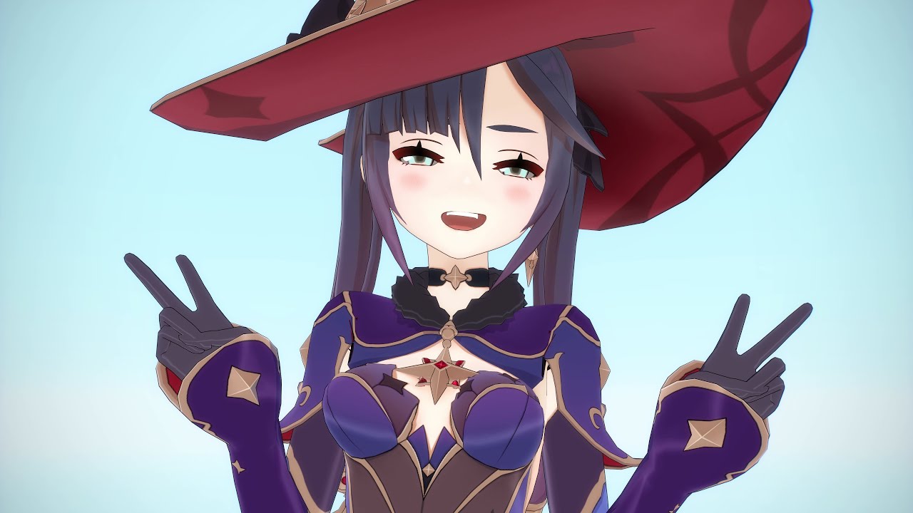 MMD/Genshin Impact] Mona - 再会の誓い - YouTube