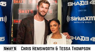 Chris Hemsworth and Tessa Thompson From Avengers End Game to MIB International | Sway's Universe