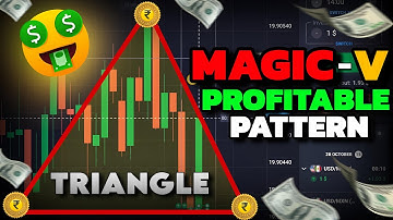 Master the Triangle & Magic V Patterns for Sureshot Wins | High-Ratio Quotex Trading Strategy #money