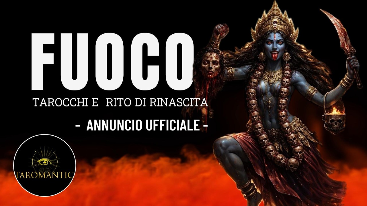 FUOCO 🔥Lettura Tarocchi e Rito di Rinascita – Annuncio Ufficiale