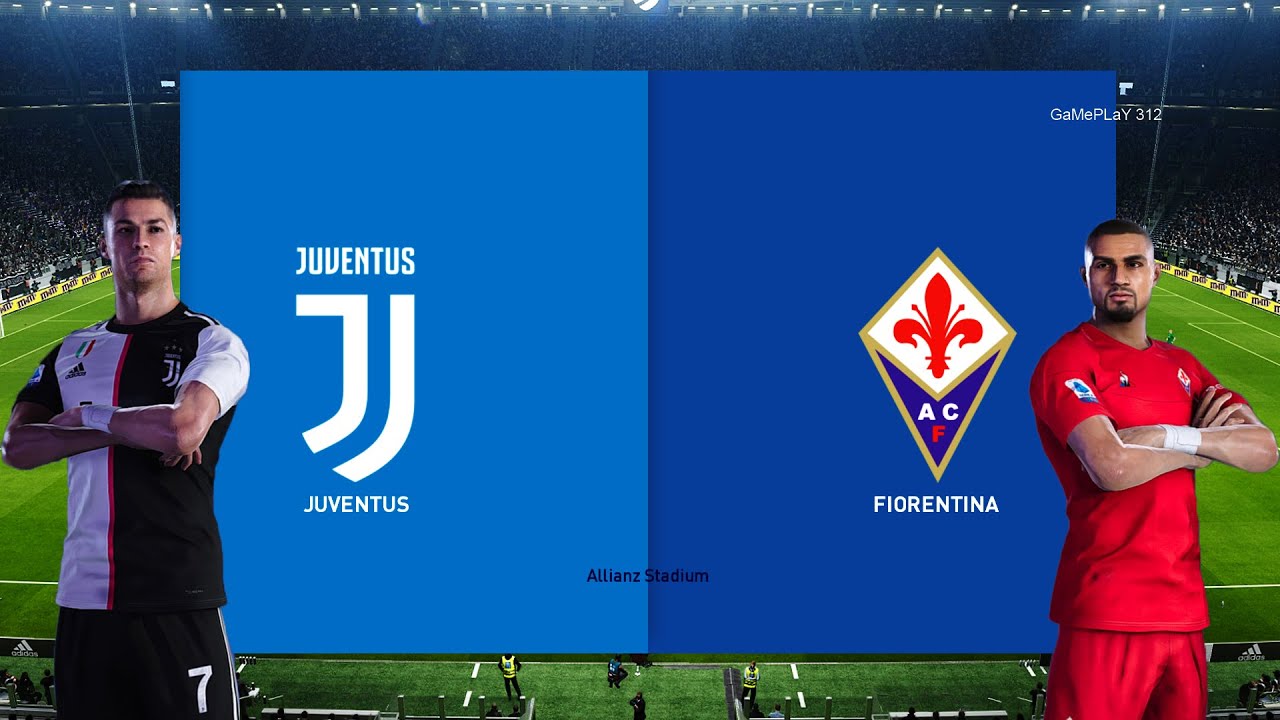 PES 2020 - Juventus vs Fiorentina - C.Ronaldo, Dybala vs Baoteng