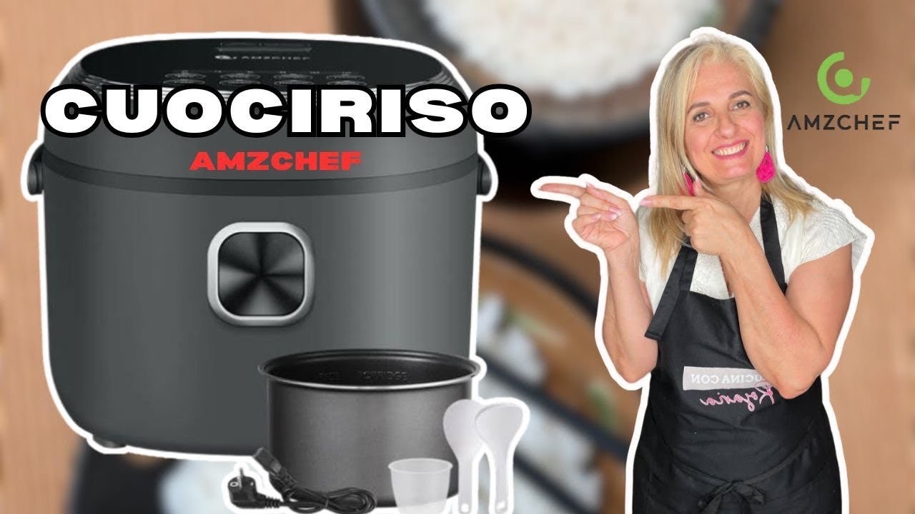 RISO IN BIANCO CON IL CUOCIRISO DI AMZCHEF  @amzchefappliance -IDEA REGALO 🎁 DI NATALE 🎄