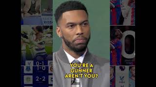 Daniel Sturridge giving Micah Richards the look