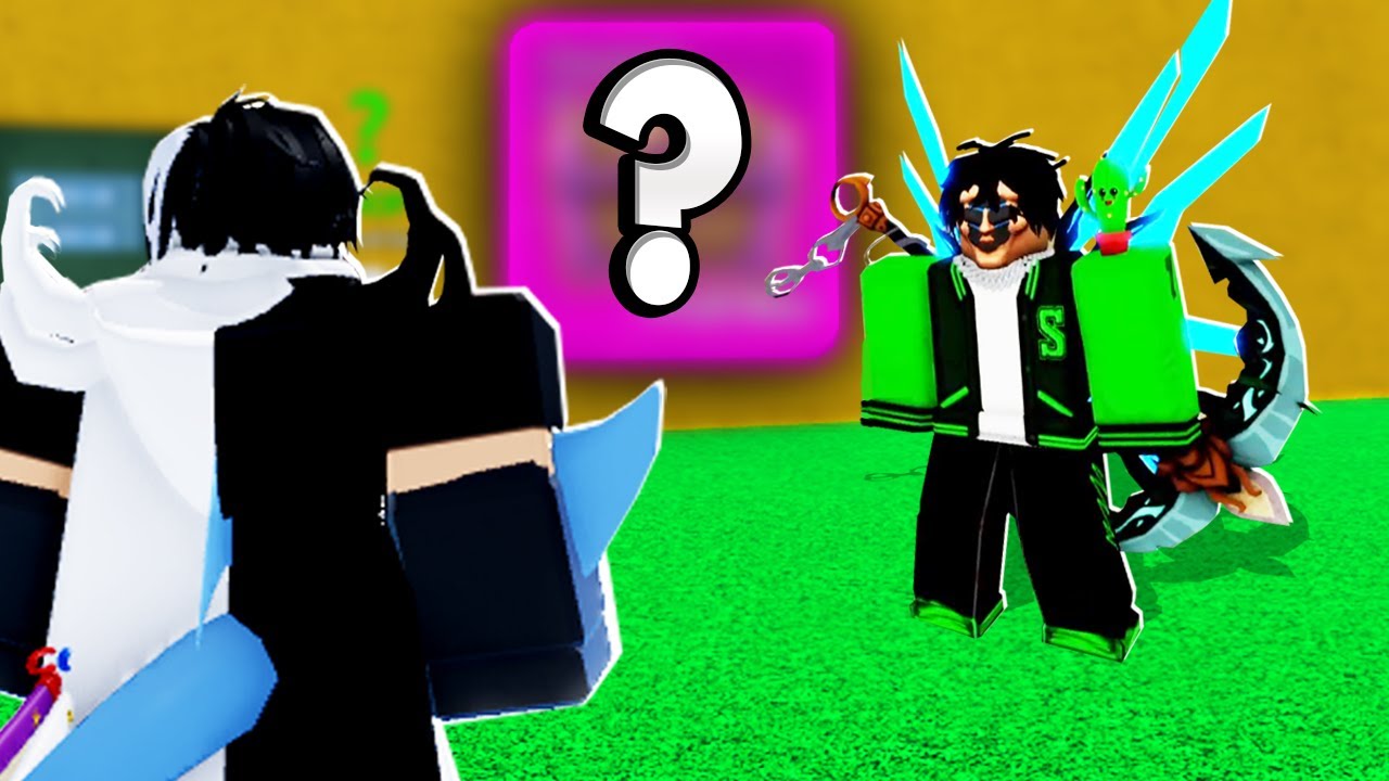 CONSEGUI O ITEM MAIS RARO DO BLOX FRUITS COM ESSE YOUTUBER