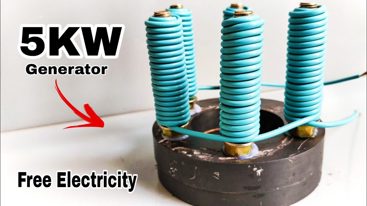 New Free Energy Experiment Without Battery life time free energy