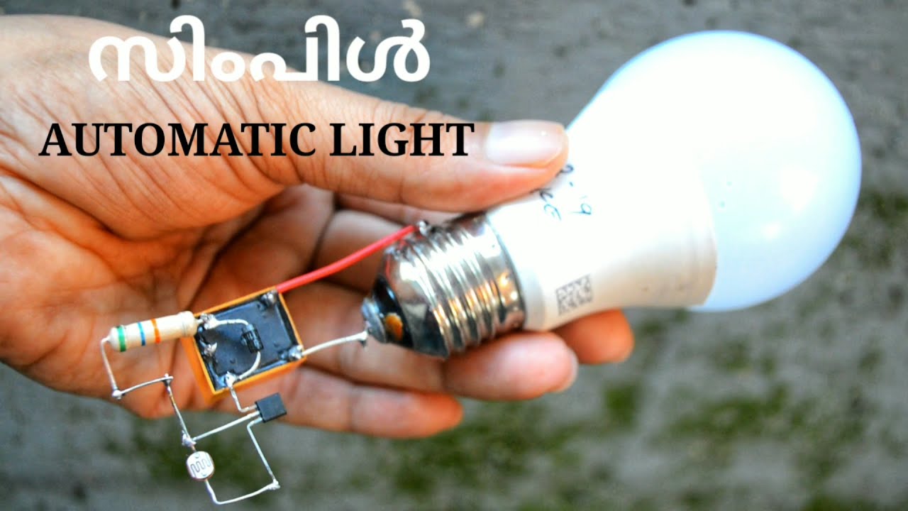 How To Make Automatic On Off Led Light Bulb,diy - YouTube