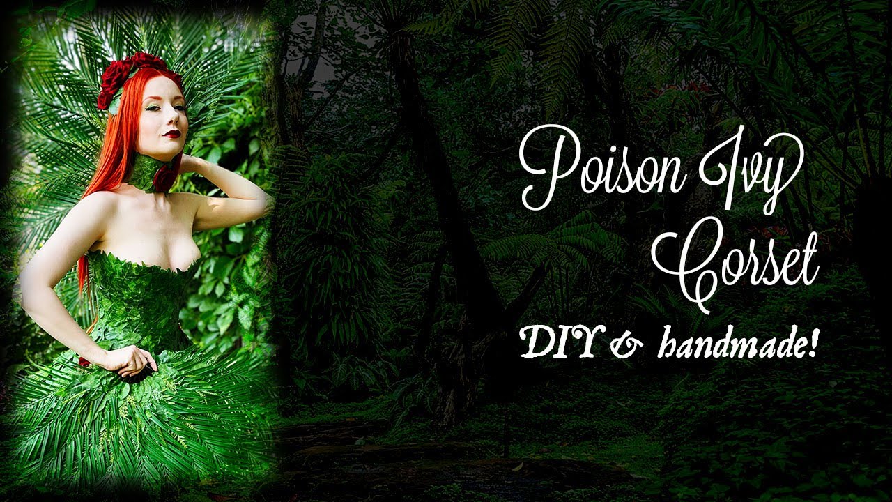 Poison Ivy Corset DIY YouTube