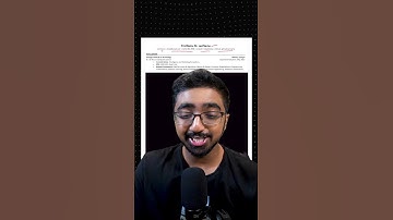 follow THIS resume template for tech internship + job